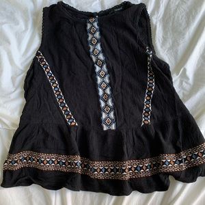 Forever 21 printed tank top! Barely worn!